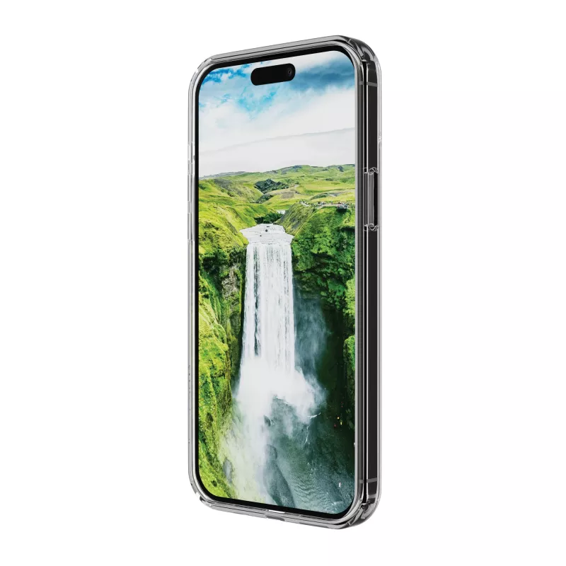 dbramante1928 Iceland Ultra D3O MagSafe Capa traseira para Apple iPhone 17e/16e/15/14/13, transparente