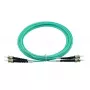Cabo de fibra ótica BlueOptics SFP3333EU1MK InfiniBand 1 m ST aqua
