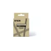 Fita de etiquetas Epson LK-6TKN dourado transparente 2,4 cm transferência térmica