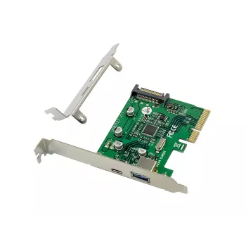 Placa PCIe Conceptronic EMRICK USB 3.2 Gen 2, 1 porta USB-C e 1 porta USB-A