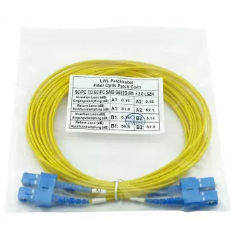 Cabo de fibra ótica InfiniBand BlueOptics SFP3232BU7.5MK 7,5 m SC