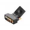 Adaptador de cabo DVI-D HDMI Akasa AK-CBHD16-BK