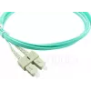 Cabo de fibra ótica duplex BlueOptics SC-SC OM3 2 metros 2 m macho/macho