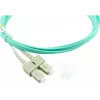 BlueOptics 055702T512000005M-BO Cabo patch de fibra ótica duplex (compatível com Corning), LC-UPC/SC-UPC, multimodo OM3 50/125 µm, 5 m