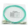 BlueOptics 055702T512000005M-BO Cabo patch de fibra ótica duplex (compatível com Corning), LC-UPC/SC-UPC, multimodo OM3 50/125 µm, 5 m