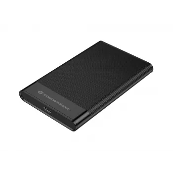 Caixa para disco de 2,5 polegadas Conceptronic DANTE06B USB 3.0, caixa HDD/SSD, 2,5 polegadas, Serial ATA III, 6 Gbit/s, ligação USB, preto