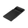 Caixa para disco de 2,5 polegadas Conceptronic DANTE06B USB 3.0, caixa HDD/SSD, 2,5 polegadas, Serial ATA III, 6 Gbit/s, ligação USB, preto