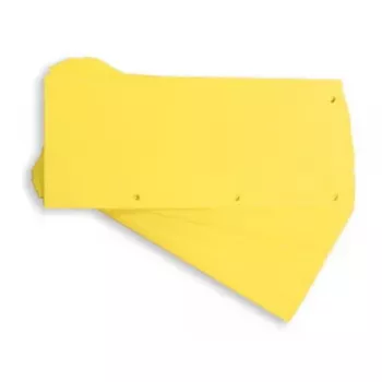 Separadores Elba Duo, 240 x 105 mm, 160 g/m², amarelo