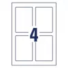 Suporte de cartaz Avery cinzento-claro etiqueta de impressora autocolante A4