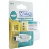 Conector coaxial Schwaiger KVB29 531 prateado metal plástico