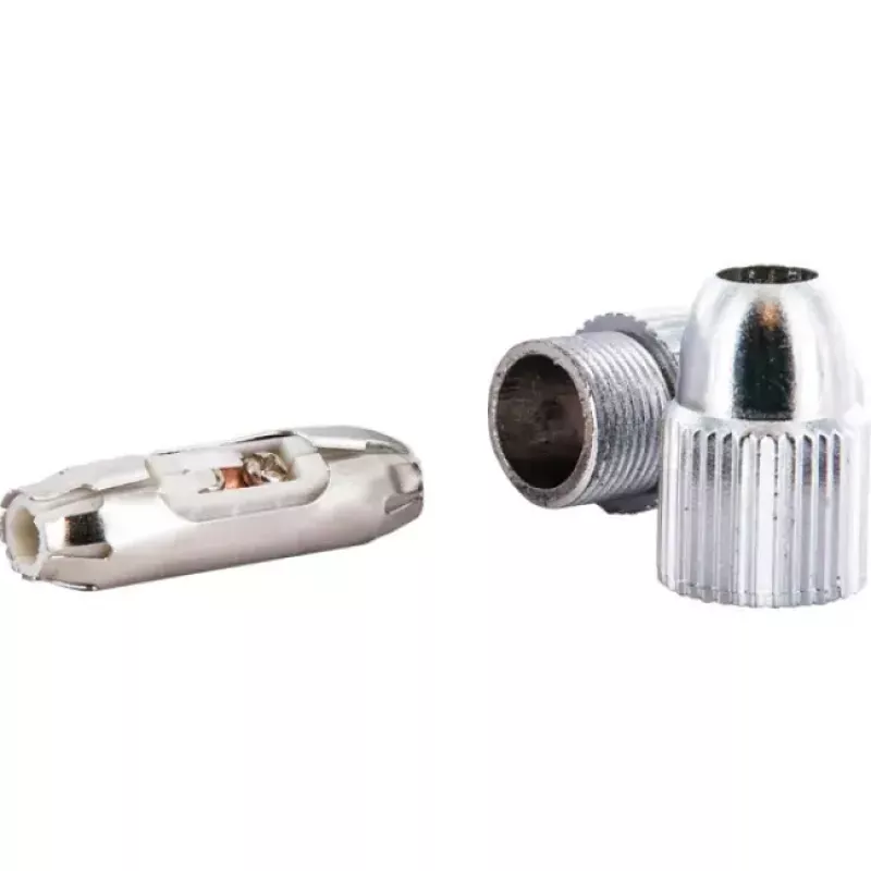Conector coaxial Schwaiger KVB29 531 prateado metal plástico