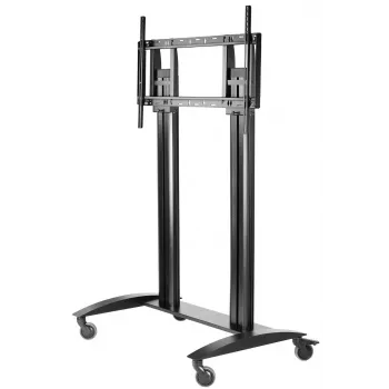 Suporte/carrinho multimédia Peerless SR598 preto ecrã plano