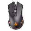 Lexip Ar18 – Rato gaming sem fios com patins de cerâmica, para destros, ótico, RF Wireless + USB Type-A, 4800 DPI, preto