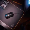 Lexip Ar18 – Rato gaming sem fios com patins de cerâmica, para destros, ótico, RF Wireless + USB Type-A, 4800 DPI, preto