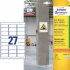 Etiqueta autocolante Avery L7874-20 retângulo arredondado