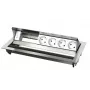 Régua de tomadas de mesa tipo F Kindermann 7492000064