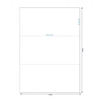 Etiquetas autoadesivas MediaRange MRINK142 Branco 150 unid.