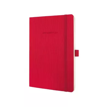 Caderno de notas Sigel Conceptum A5 194 folhas Vermelho