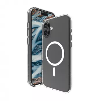 dbramante1928 Iceland Pro MagSafe - iPhone 16 - Transparente, Cobertura, Apple, iPhone 16, 15,5 cm (6,1 polegadas), Transparente