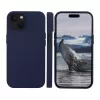 Capa MagSafe Iceland Ultra D3O dbramante1928 para iPhone 17e/16e/SE, azul-escuro (IU61DABL1912)