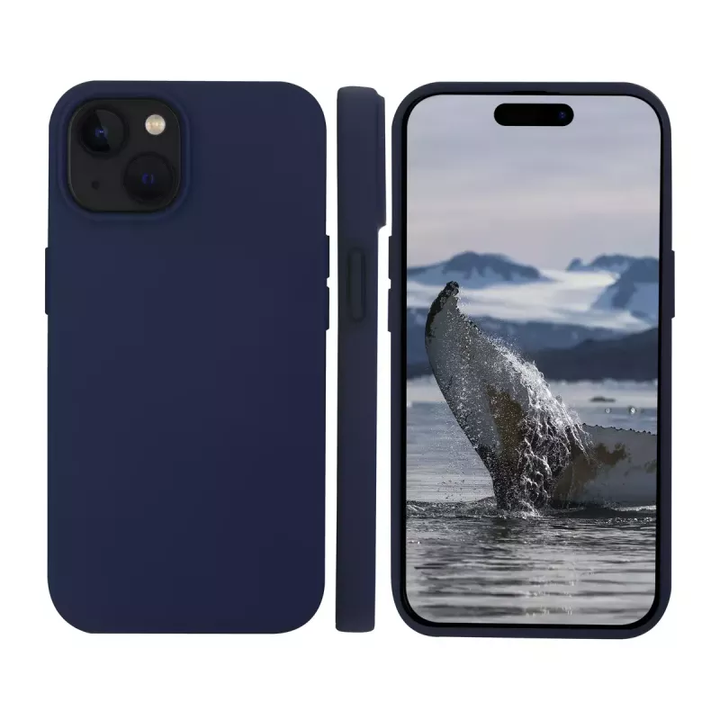 Capa MagSafe Iceland Ultra D3O dbramante1928 para iPhone 17e/16e/SE, azul-escuro (IU61DABL1912)
