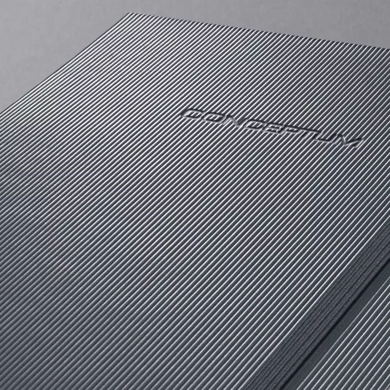 Caderno de notas Sigel CONCEPTUM A4 194 folhas cinzento