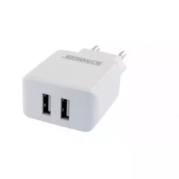 Carregador móvel Schwaiger LPRO230 502 universal branco AC para interior