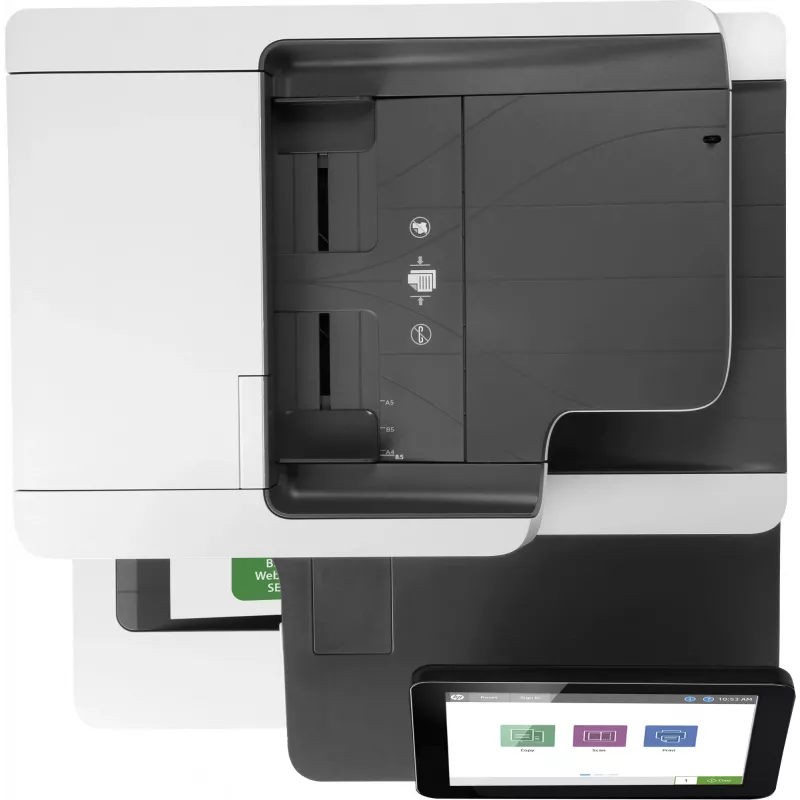 HP Color LaserJet Enterprise MFP M578dn, laser, impressão a cores, 1200 x 1200 DPI, A4, impressão direta, branco