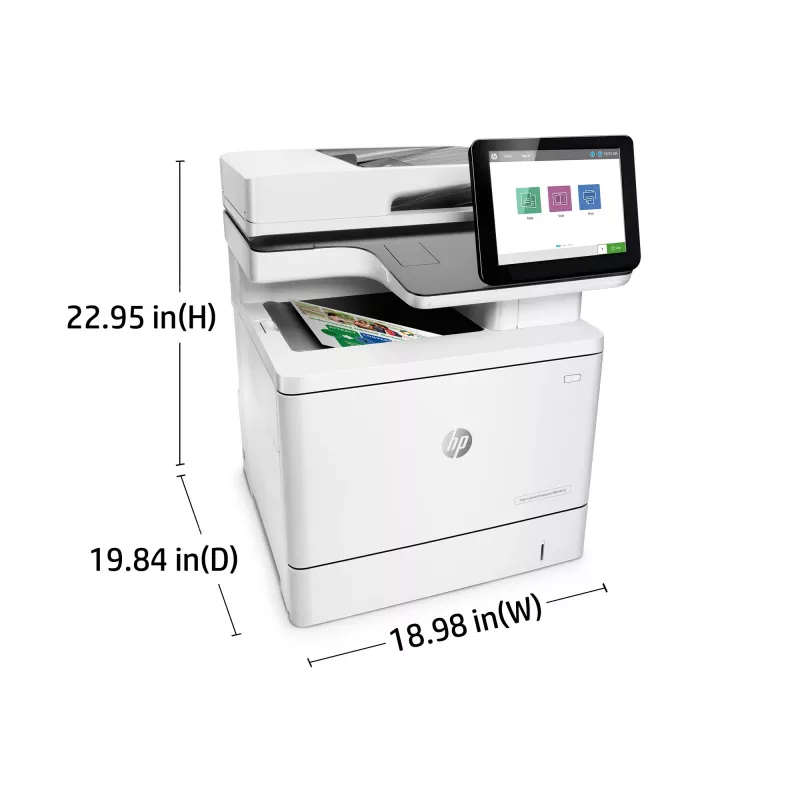 HP Color LaserJet Enterprise MFP M578dn, laser, impressão a cores, 1200 x 1200 DPI, A4, impressão direta, branco