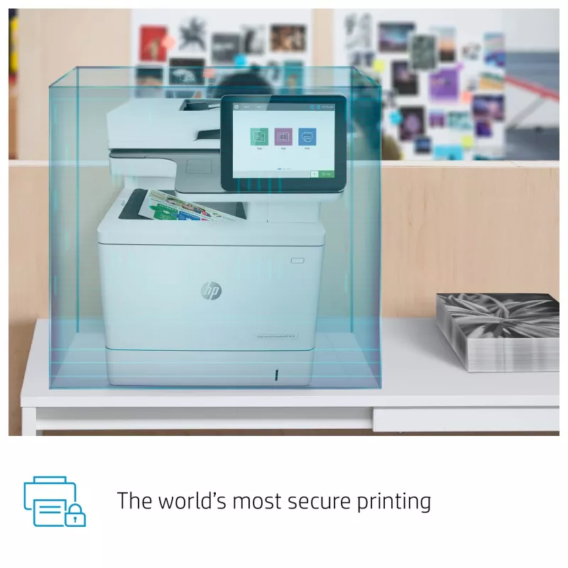 HP Color LaserJet Enterprise MFP M578dn, laser, impressão a cores, 1200 x 1200 DPI, A4, impressão direta, branco