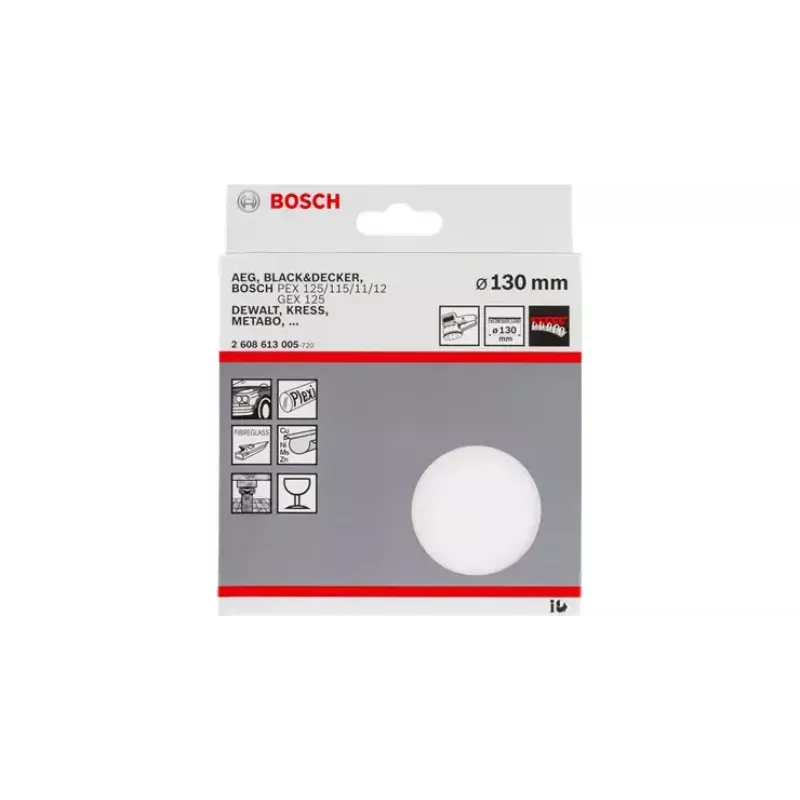 Esponja de polir Bosch 2608613005