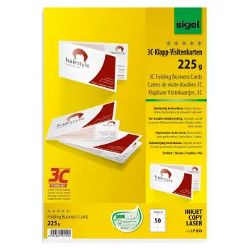 Cartão de visita Sigel LP838
