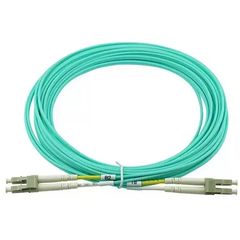 BlueOptics 050502K512000003M-BO Cabo patch de fibra ótica duplex (compatível com Corning), LC-UPC/LC-UPC, multimodo OM3 50/125 µm, 3 m