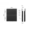 Monitor JAPANNEXT JN-DMD-IPS156F 39,6 cm (15,6 polegadas) 1920 x 1080 píxeis Full HD LCD preto