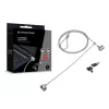 Cadeado para portátil Conceptronic CNBSLOCK15T 1,5 m prateado 2 chaves