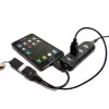 Cabo USB 2.0 OTG Techly A F Micro USB M com USB 30cm preto ICOC MUSB-MC2