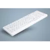 Teclado Active Key AK-C7000F-UVS-W/CH médico USB branco tamanho normal com fio membrana LED