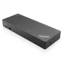 Dock Lenovo ThinkPad Hybrid USB-C com USB-A com fios USB 3.2 Gen 2 (3.1 Gen 2) Type-C preto
