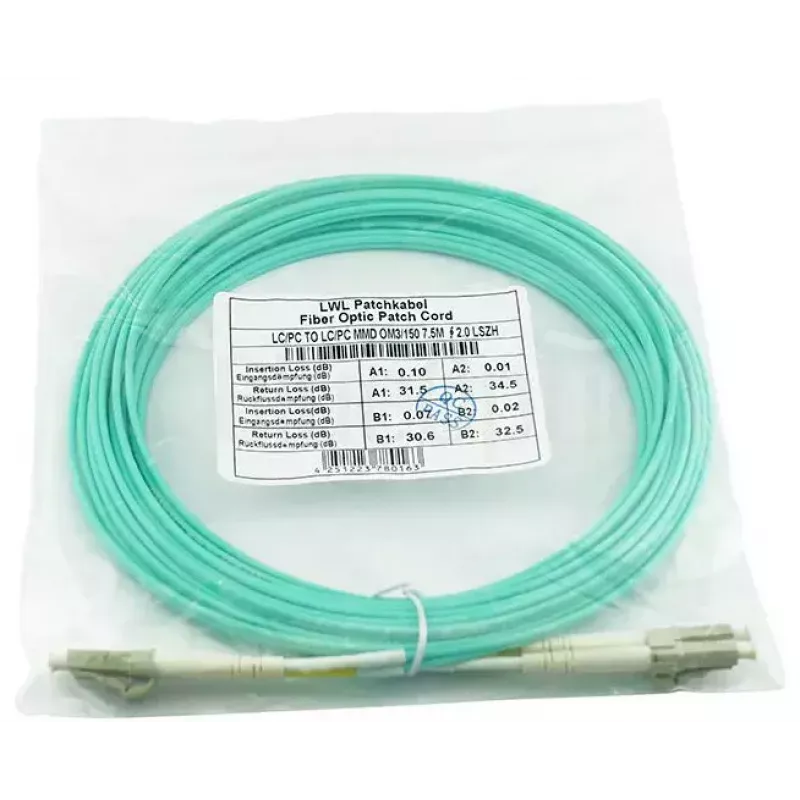 Cabo de fibra ótica InfiniBand BlueOptics SRCABLE2M-BO 2 m LC bege