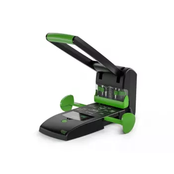 Perfurador Novus B 2200 re+new 200 folhas preto verde