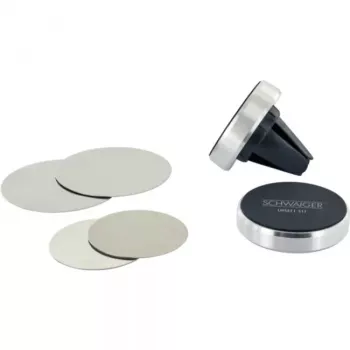 Suporte passivo Schwaiger LHSET1 511 Telemóvel smartphone preto prateado
