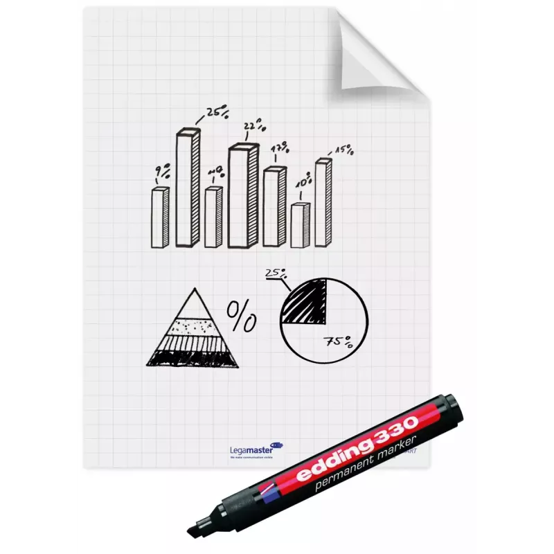 Película para flipchart Legamaster Magic-Chart 60x80cm