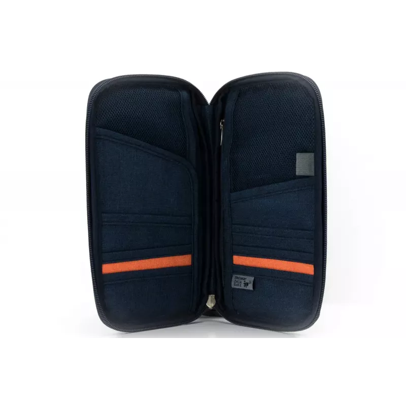 Safe Flight saco de viagem de poliéster azul TROIKA TRV20/DB