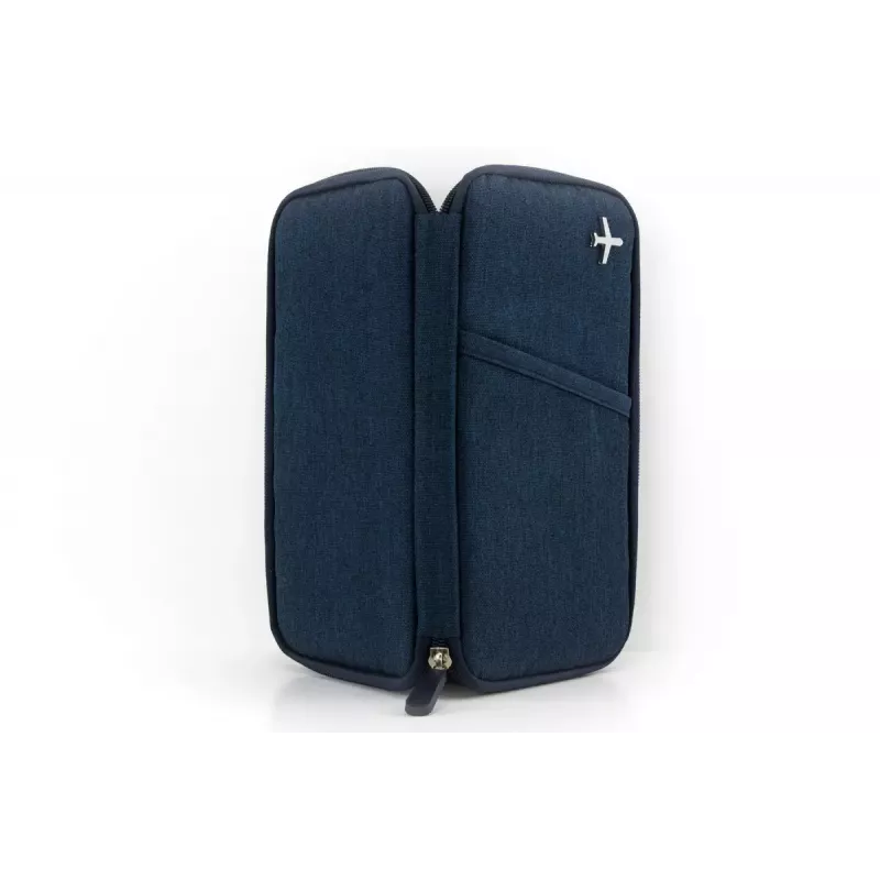 Safe Flight saco de viagem de poliéster azul TROIKA TRV20/DB