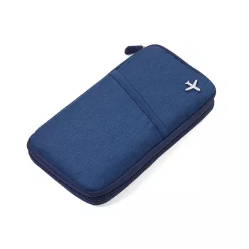 Safe Flight saco de viagem de poliéster azul TROIKA TRV20/DB