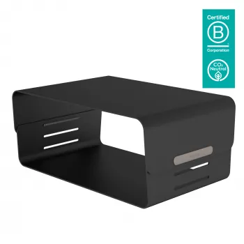 Suporte para monitor Dataflex Addit Bento® - ajustável 123, autónomo, 20 kg, altura ajustável, preto