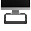 Suporte para monitor Dataflex Addit Bento® - ajustável 123, autónomo, 20 kg, altura ajustável, preto