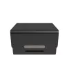Suporte para monitor Dataflex Addit Bento® - ajustável 123, autónomo, 20 kg, altura ajustável, preto