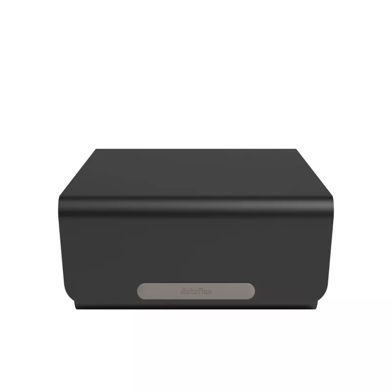 Suporte para monitor Dataflex Addit Bento® - ajustável 123, autónomo, 20 kg, altura ajustável, preto