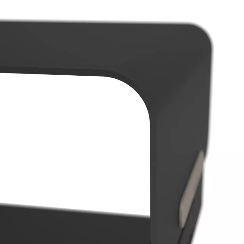 Suporte para monitor Dataflex Addit Bento® - ajustável 123, autónomo, 20 kg, altura ajustável, preto